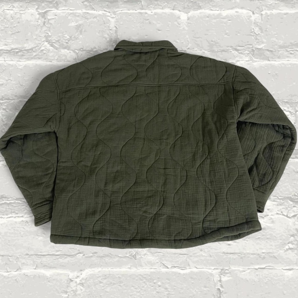 Supplies Olive Green Quilted Jacket - Picture 3 of 3